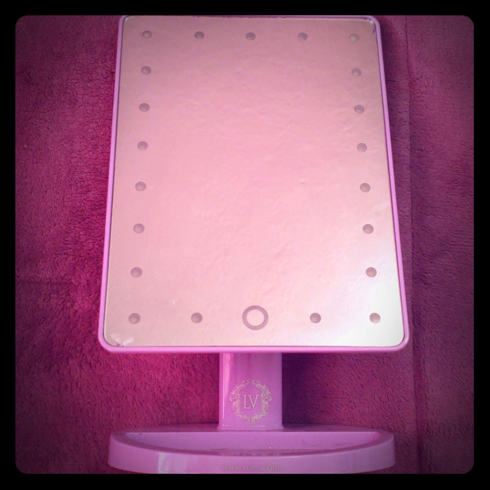 Lola V Purple Touch Mirror